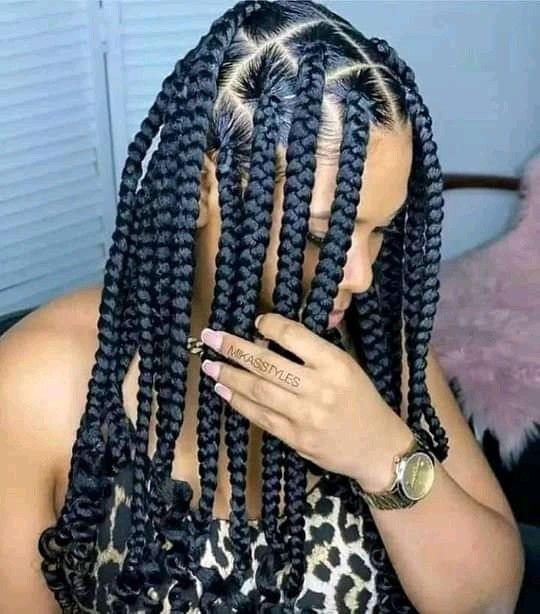 Large Box Braids